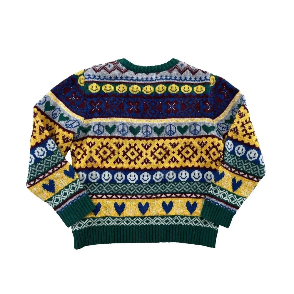 MOLO Kids Boys Knit Wool Blend Sweater Sz 7-8 - Picture 2 of 2